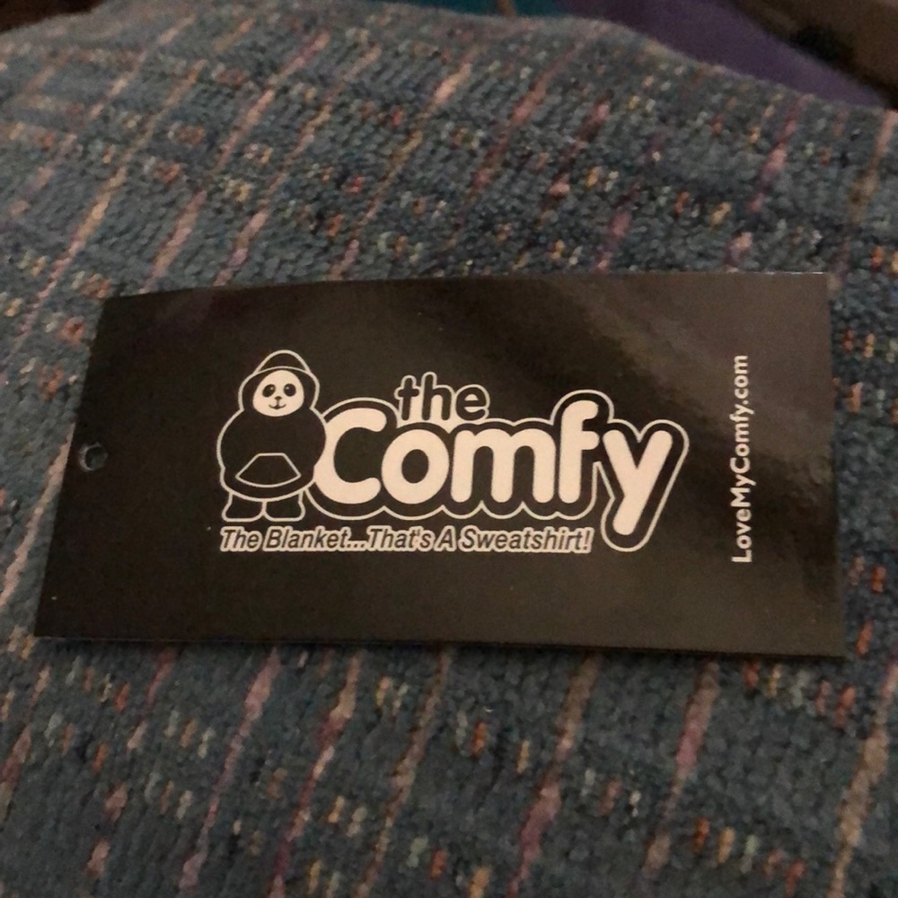ENDED - NWOT-The Comfy-One Size-Blue - Picture 4 of 5